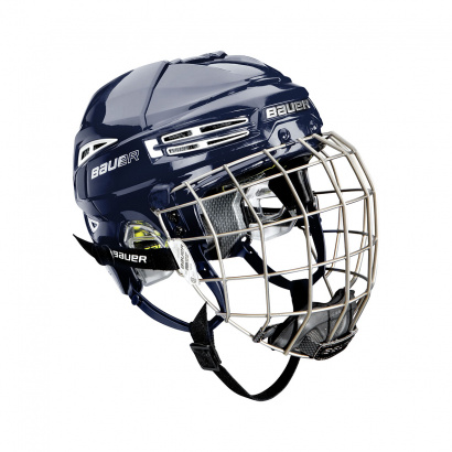 Hockey Helmet BAUER RE-AKT 100 Combo - NAVY