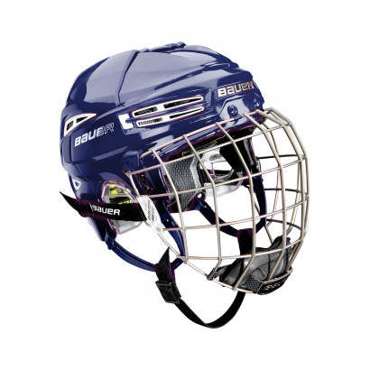 Hockey Helmet BAUER RE-AKT 100 Combo - BLU