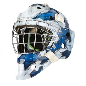 Maska G.BAUER NME4 S-17 SR - WALL-BLUE