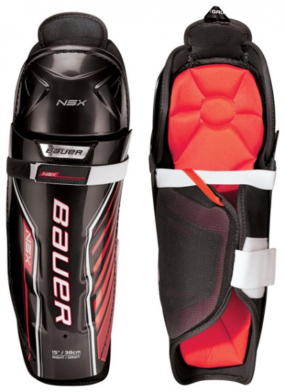 Shin Guards BAUER S18 NSX SHIN GUARD - JR