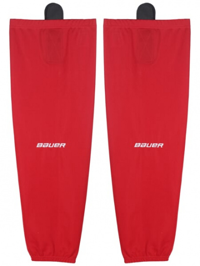 Socks BAUER FLEX STOCK HOCKEY SOCK YTH - RED