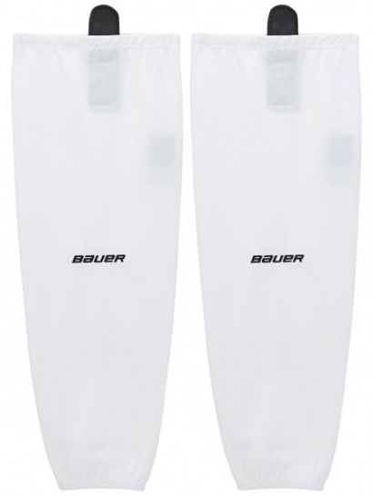 Socks BAUER FLEX STOCK HOCKEY SOCK YTH - WHT