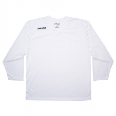 Jersey BAUER FLEX PRACTICE JERSEY SR - WHT