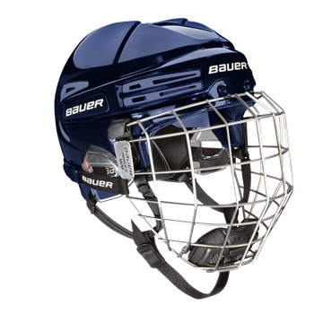 Hockey Helmet BAUER RE-AKT 75 Combo - BLU