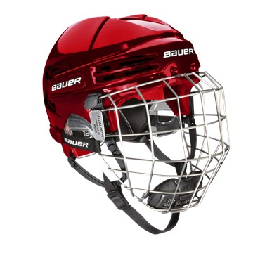 Hockey Helmet BAUER RE-AKT 75 Combo - RED