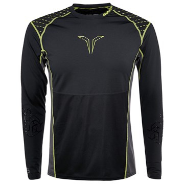 Hockey T-Shirt BAUER PREMIUM LS GRIP CREW S-17 SR-BLK