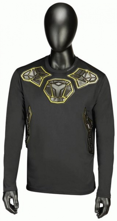 T-Shirt BAUER Elite Padded Goalie LS BL Top Sr