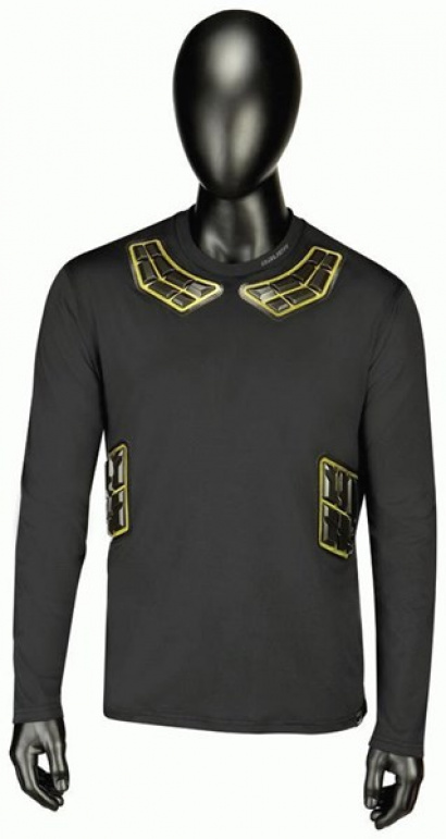 Hockey T-Shirt BAUER Elite Padded LS Base Layer Top Sr