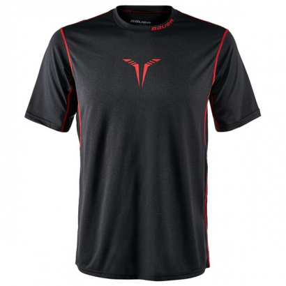 Hockey T-shirt BAUER CORE SS HYBRID S-17 SR-BLK