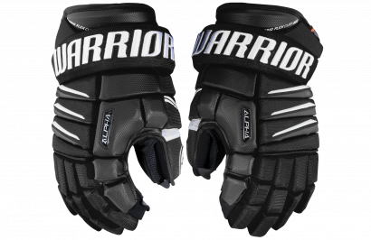 Hockey Gloves WARRIOR ALPHA QX SR BKW (BLACK/WHITE)