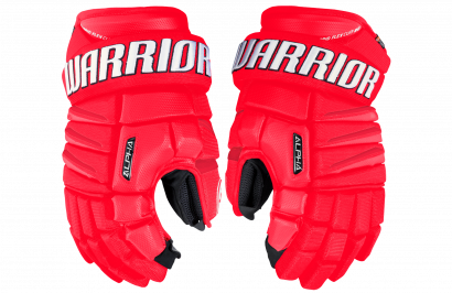 Hockey Gloves WARRIOR ALPHA QX SR RDW (RED/WHITE)