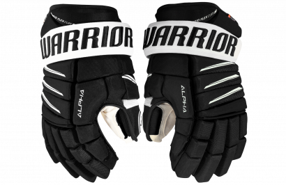 Hockey Gloves WARRIOR ALPHA QX PRO SR BKW (BLACK/WHITE)