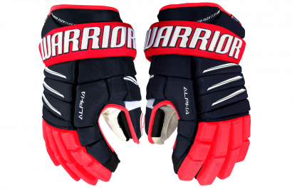 Hockey Gloves WARRIOR ALPHA QX PRO JR NRW (NV/RD/WH)