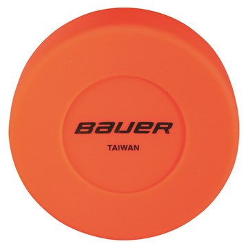 Puck BAUER Floor Hockey - Orange - 1 ks