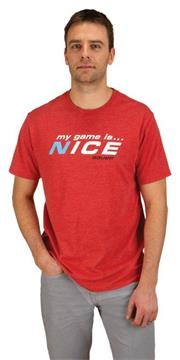 T-Shirt BAUER My Game Is Nice SS Tee - RED